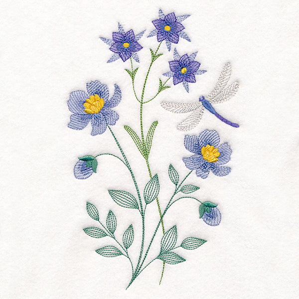 Delicate Treasures in Blue