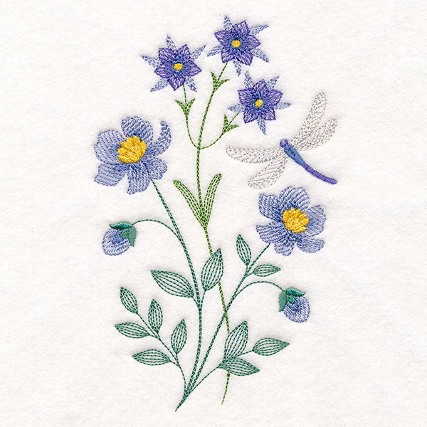Delicate Treasures in Blue