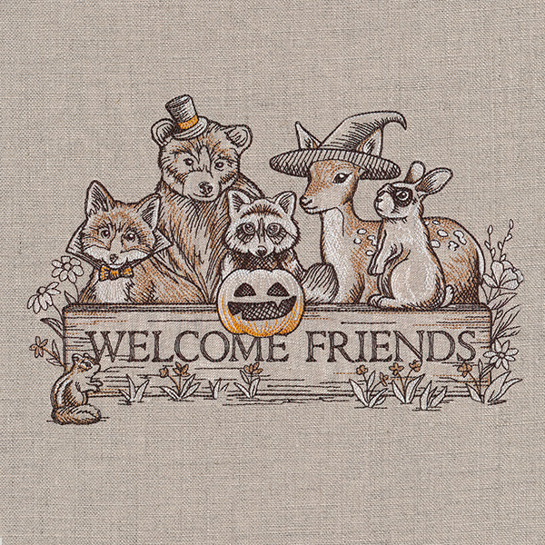 Trick-or-Treat Welcome Friends