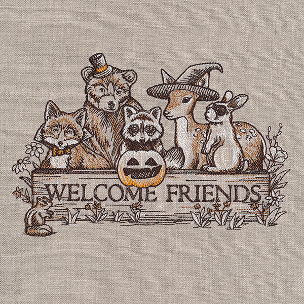 Trick-or-Treat Welcome Friends