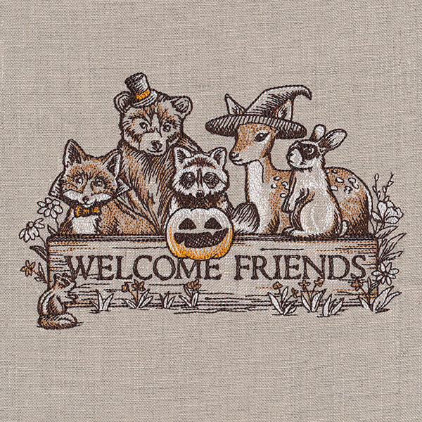 Trick-or-Treat Welcome Friends