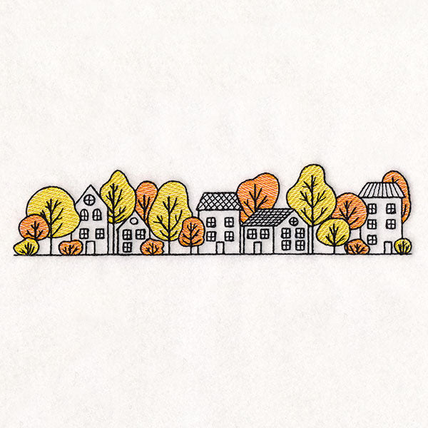 Autumn House Border