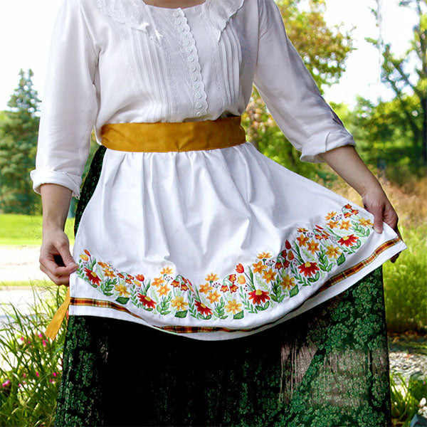 Wild and Free Blooms Border