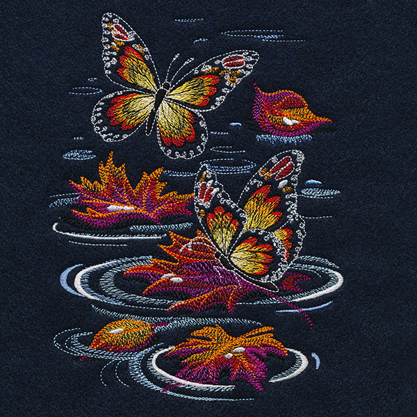 Fall on the Water Butterfly Feature