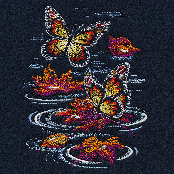 Fall on the Water Butterfly Feature