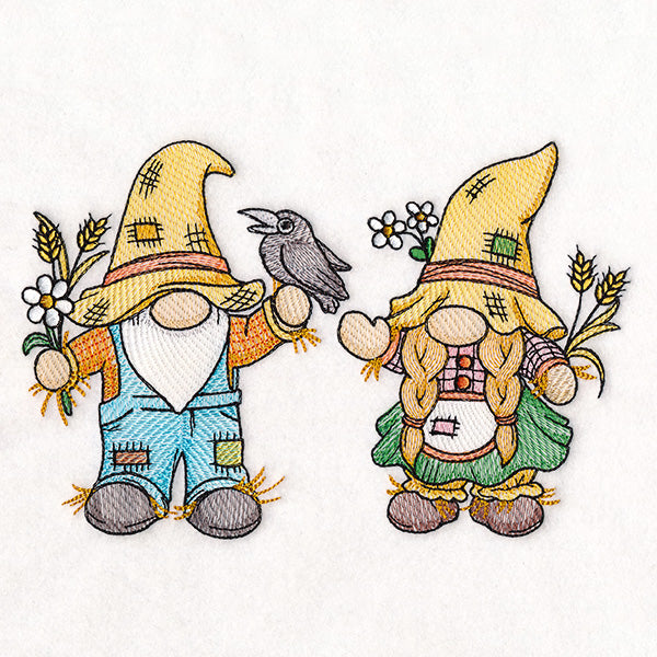 Autumn Scarecrow Gnomes