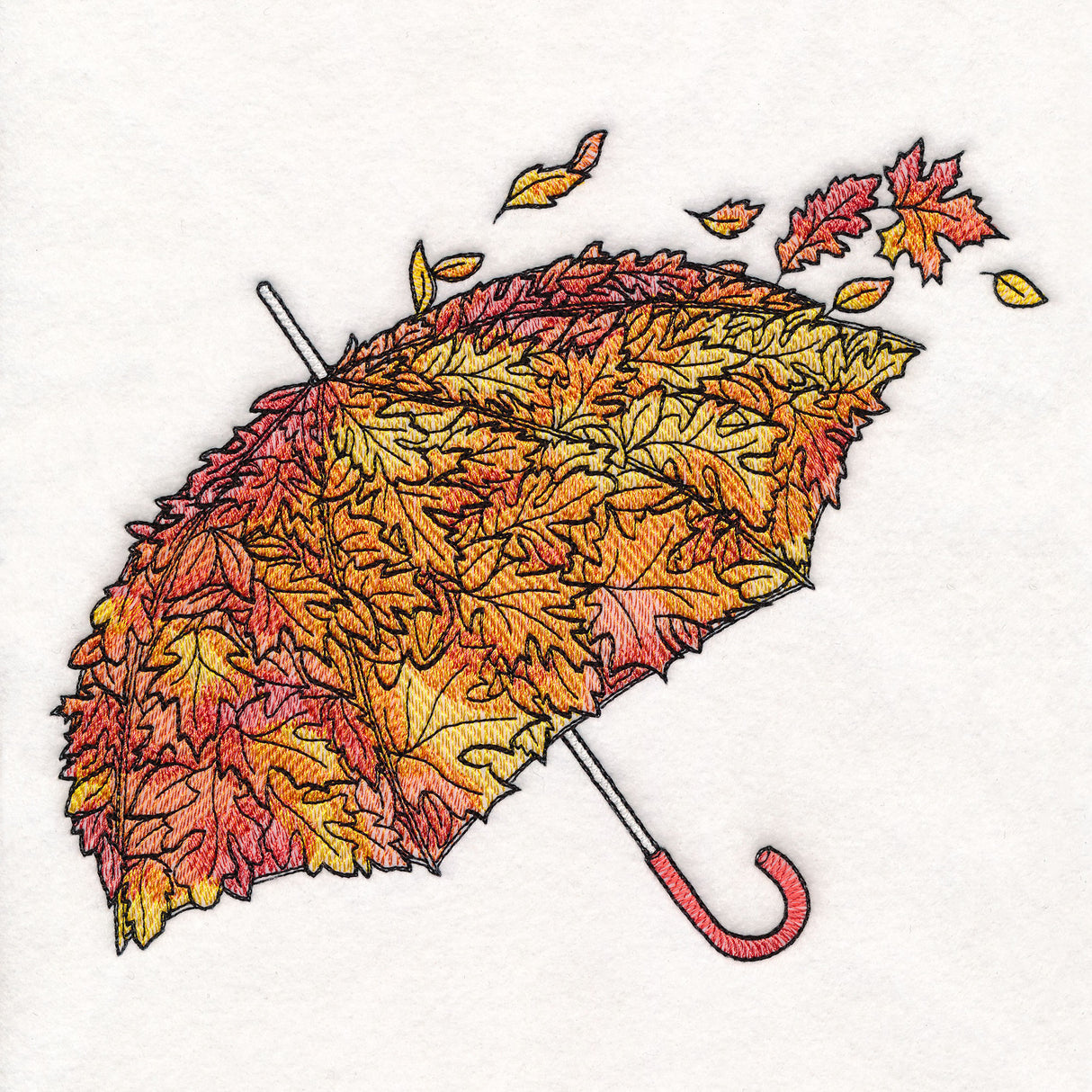 Falling for Autumn Umbrella