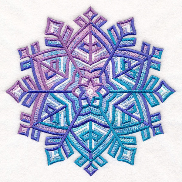 Ombre Snowflakes 2