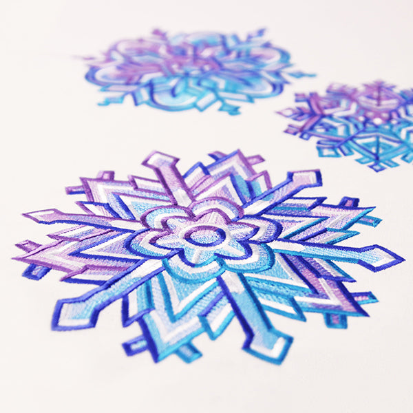 Ombre Snowflakes 2