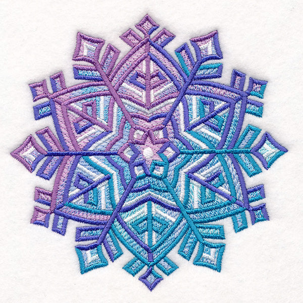 Ombre Snowflakes 2