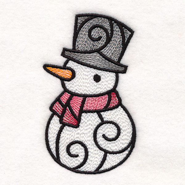 Stained Glass Christmas Accents - Snowman