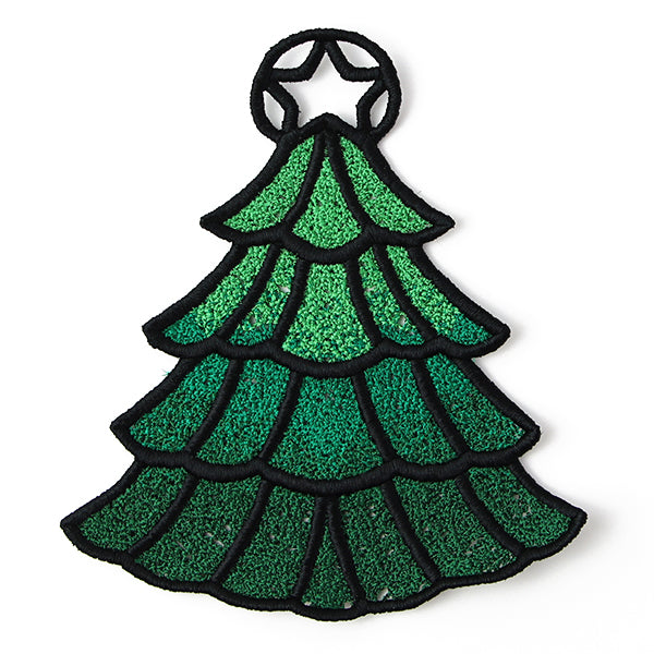 Christmas Charms Ornament - Tree (Lace)