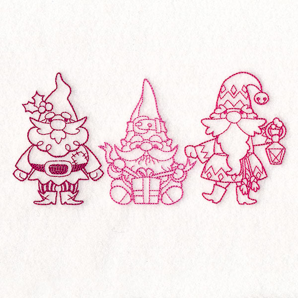 Storybook Christmas Characters - Gnomes