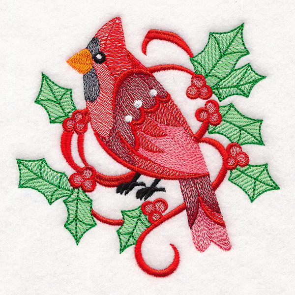 Merry Textures Cardinal Feature