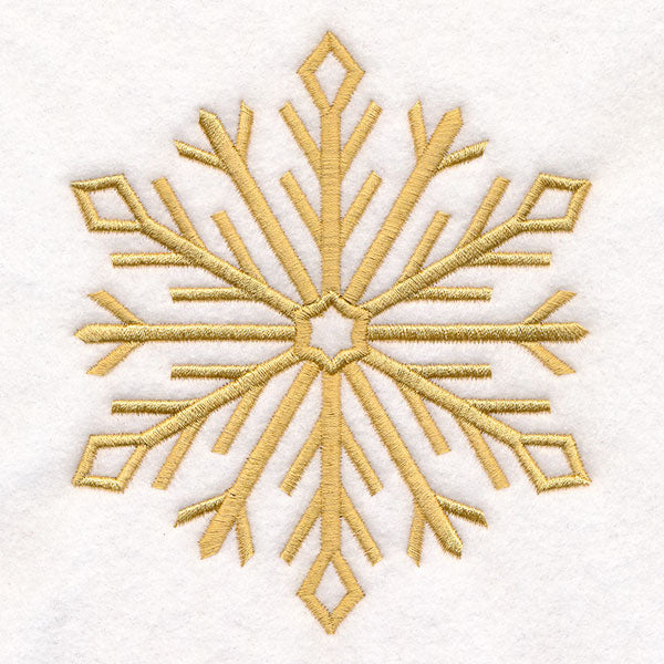 Elegance in Winter Snowflake 6