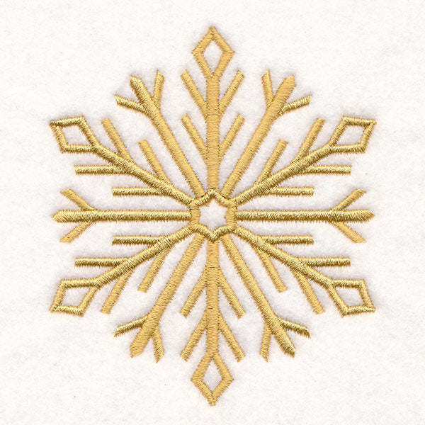 Elegance in Winter Snowflake 6