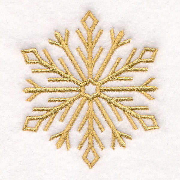 Elegance in Winter Snowflake 6