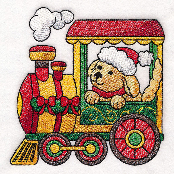 Storybook Christmas Train - Puppy Engine
