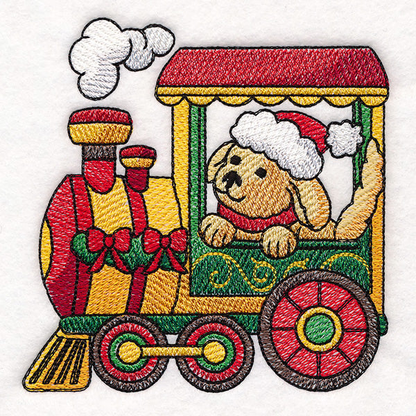 Storybook Christmas Train - Puppy Engine