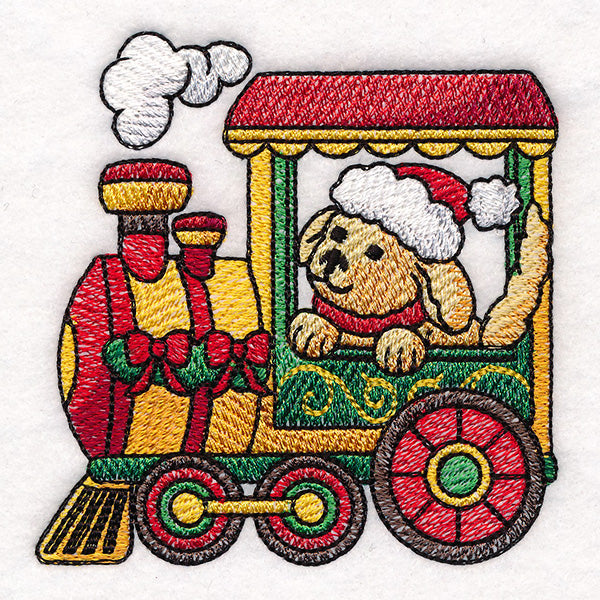 Storybook Christmas Train - Puppy Engine
