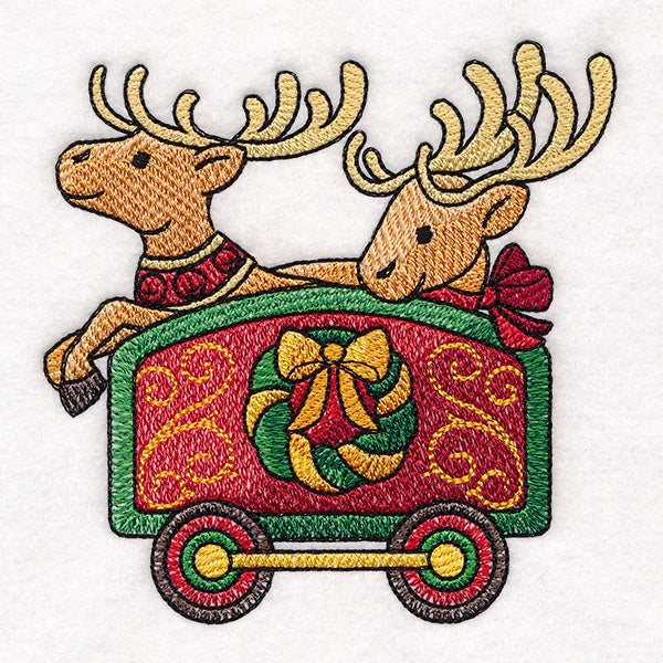 Storybook Christmas Train - Reindeer Car