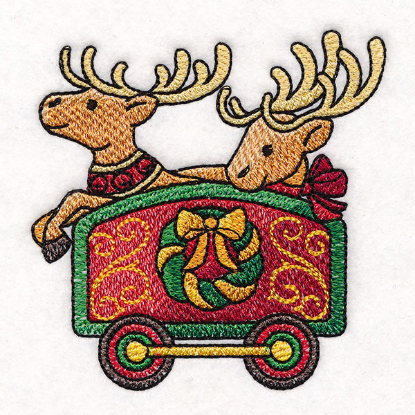 Storybook Christmas Train - Reindeer Car