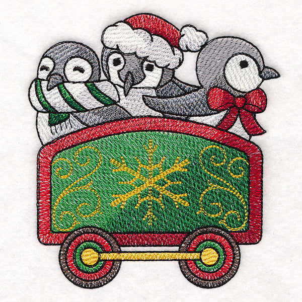 Storybook Christmas Train - Penguin Car