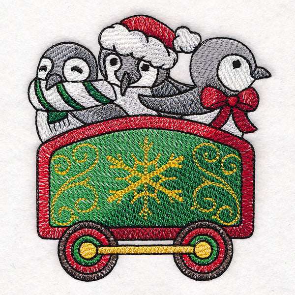 Storybook Christmas Train - Penguin Car