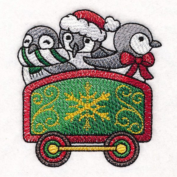 Storybook Christmas Train - Penguin Car