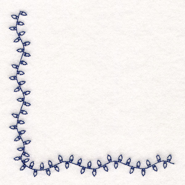 Delicate Christmas Corners - Lights