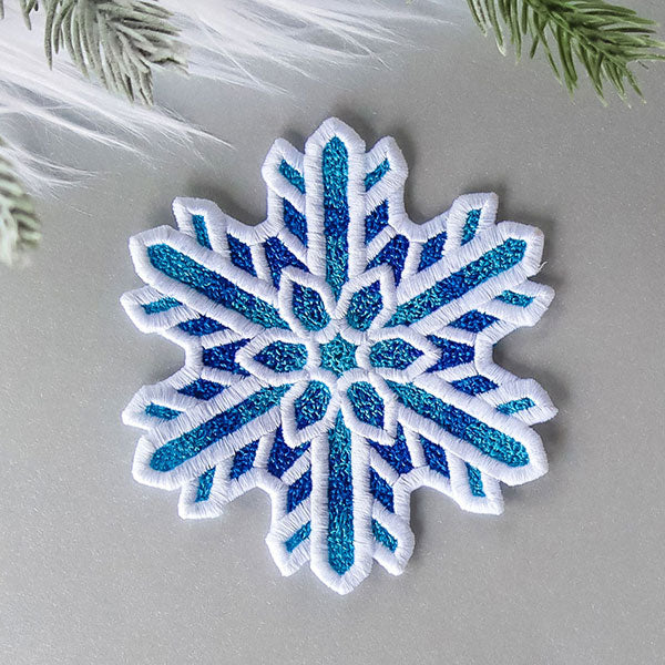 Frosted & Fancy Snowflakes - 2 (Lace)