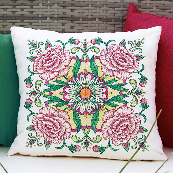 Peony Mandala Quarter