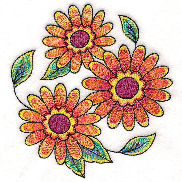 Color Theory Gerbera Daisy Feature