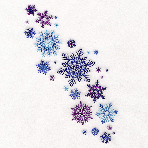 Delicate Snowflakes Spray