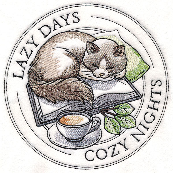 Lazy Days Stamp