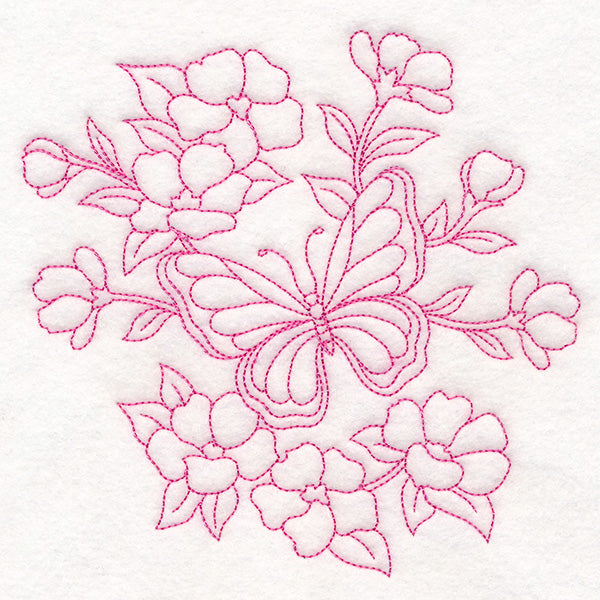 Spring Things Flowers - Butterfly 3 (Vintage)