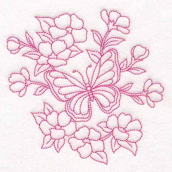 Spring Things Flowers - Butterfly 3 (Vintage)