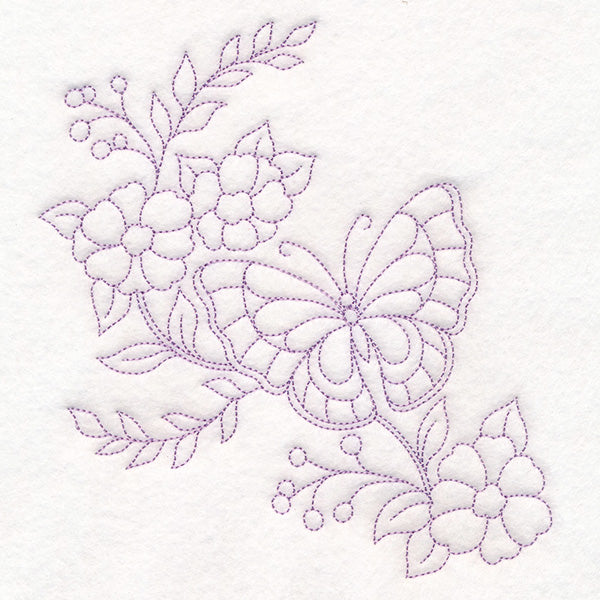 Spring Things Flowers - Butterfly 4 (Vintage)