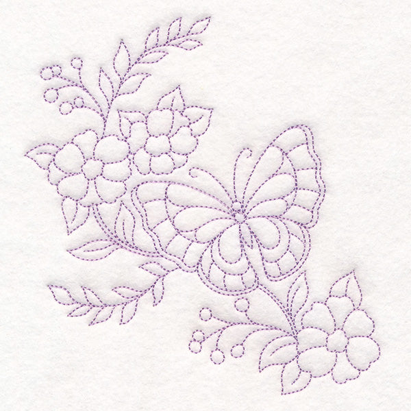 Spring Things Flowers - Butterfly 4 (Vintage)