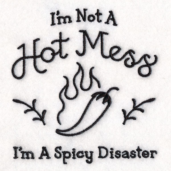 Saucy Kitchen Sayings - Spicy Disaster