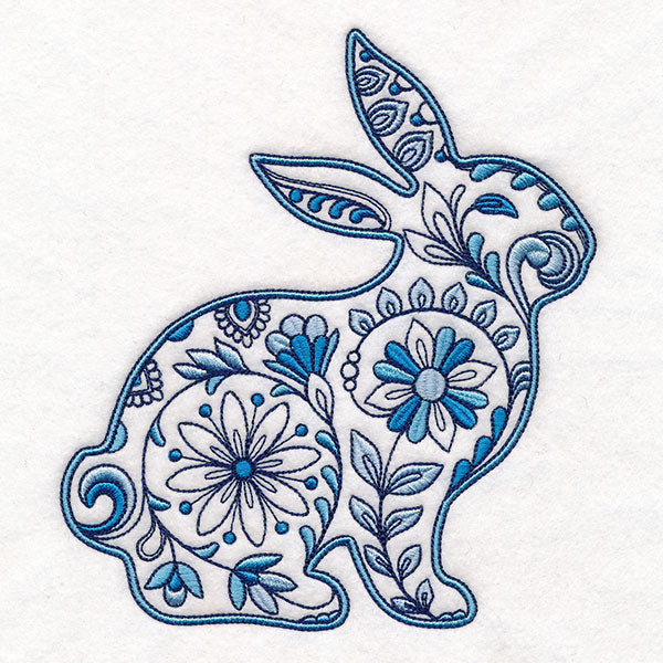 Spring Animals in Bloom - Bunny
