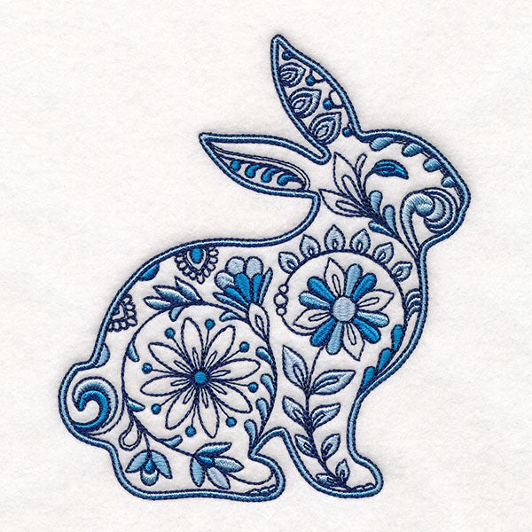 Spring Animals in Bloom - Bunny