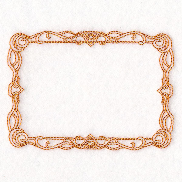 Fancy & Decorative Quilt Frame 5