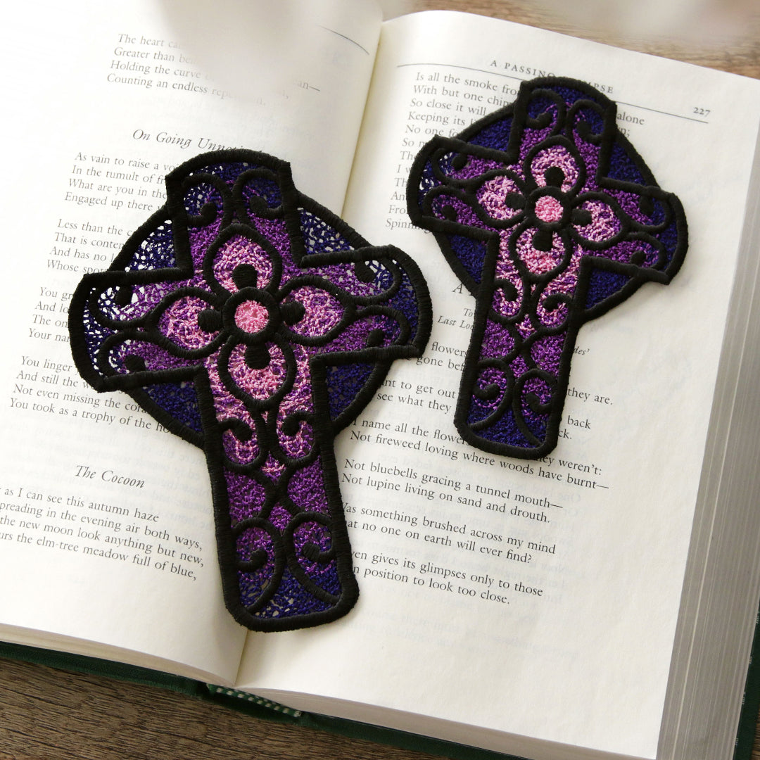 Celtic Spring Cross (Lace)