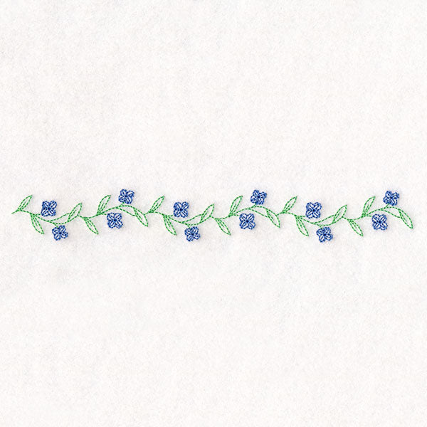 Delicate Spring Border - Morning Glories