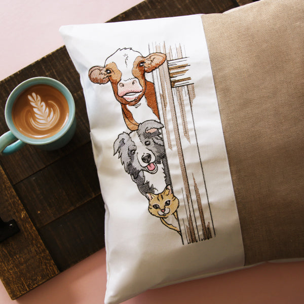 Peeking Farm Animal Friends Stack