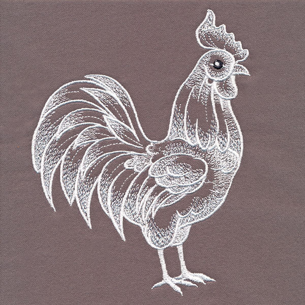 Flourishing Sheer Rooster