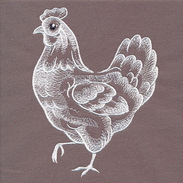 Flourishing Sheer Hen