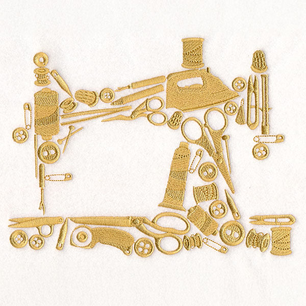 Threaded Treasures Sewing Machine