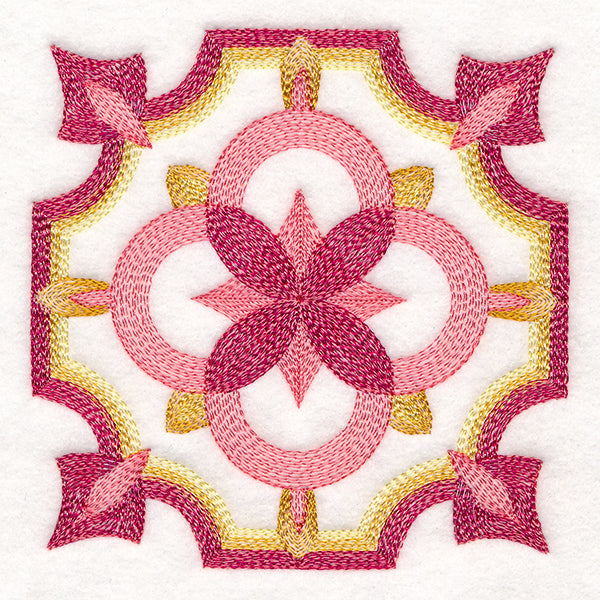 Geometric Color Theory Square